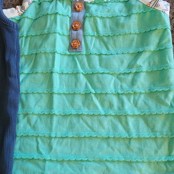 Matilda jane size 4 tank tops-green is new with tags - Picture 5 of 5